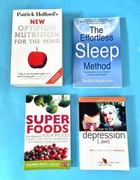 Livros de Nutrição e Saúde Mental (em inglês)