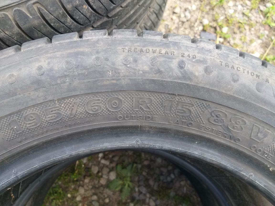 4 x Michelin Firestone 195/60 15"