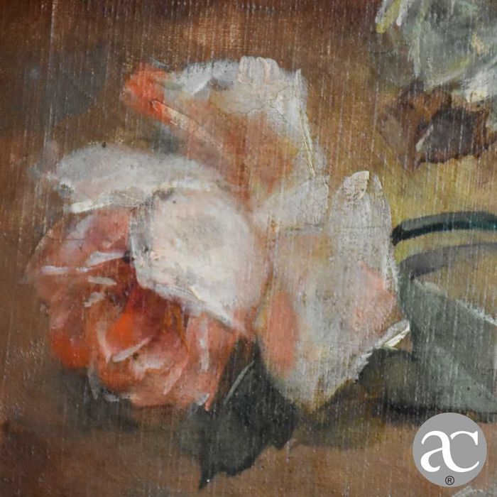 Quadro óleo sobre tela assinado “Gonçalves J.nr”, emoldurado