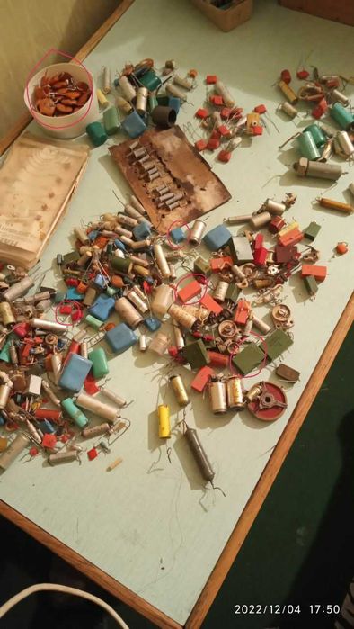 Конденсаторы КБГ, К50-18, К15-5, К10-17, 23. МБГО, МПГ-П, переменные