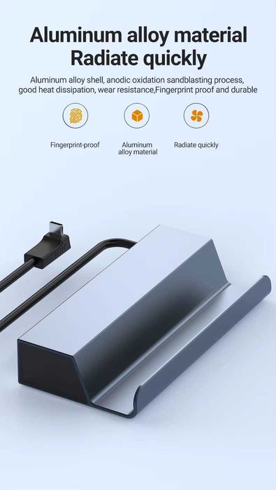 Док-станция Onvian 5в1 Steam Deck (HDMI/3хUSB 2.0/USB-C 100W)