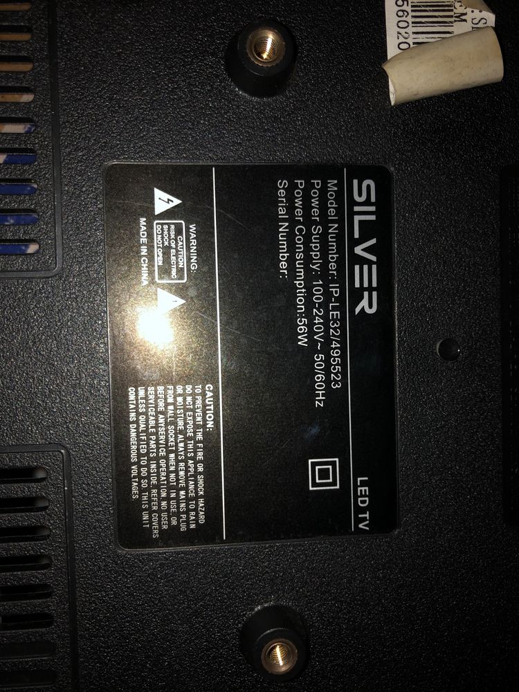Board TV Silver 32 Led