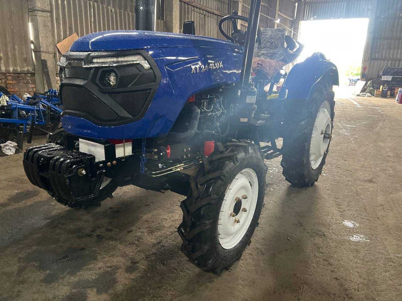 Мінітрактор Forte XT-244LUX Безкоштовна доставка прямо до вашого двору