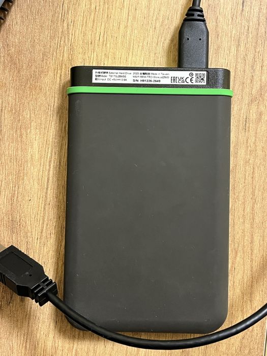 Зовнішній жорсткий диск Transcend 1TB USB 3.0