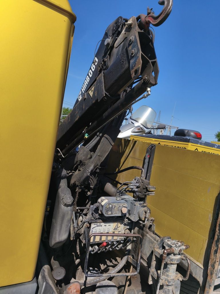 Man 12.163 HDS hiab 060 cały resor
