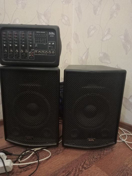 Продам б/у музыкальную аппаратуру