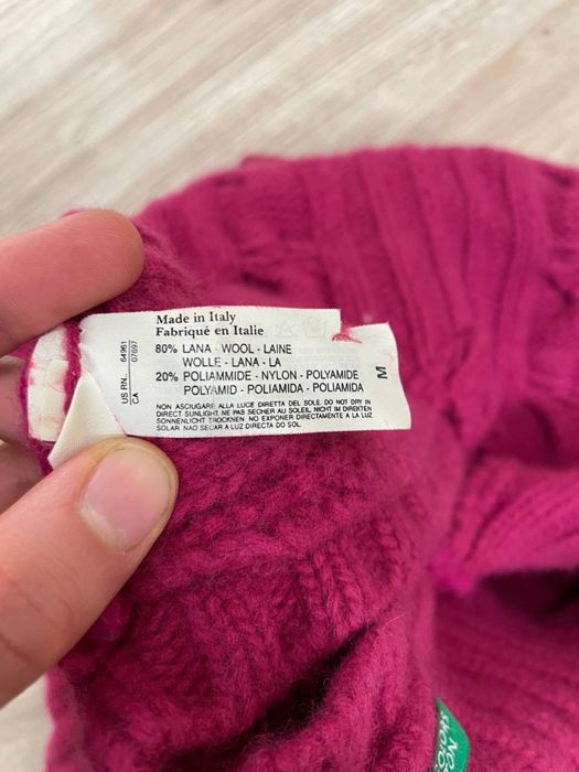 Шерстяная жилетка united colors of benetton