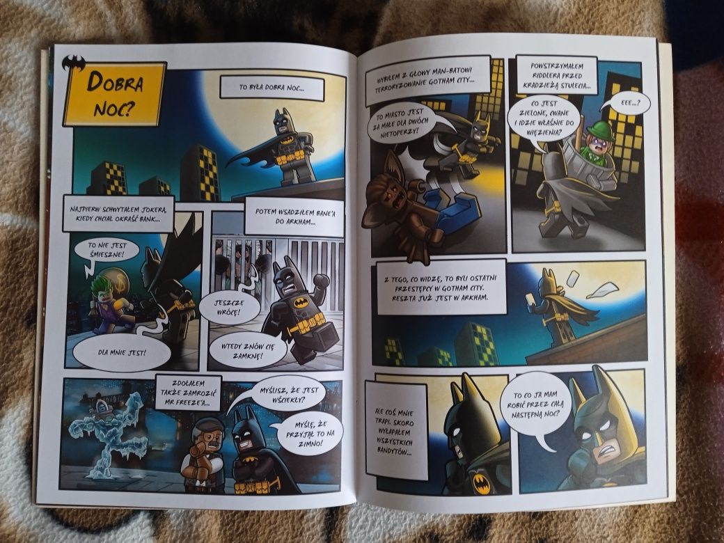 Książeczka LEGO Batman - Chaos w Gotham City (bez figurki LEGO) 2017