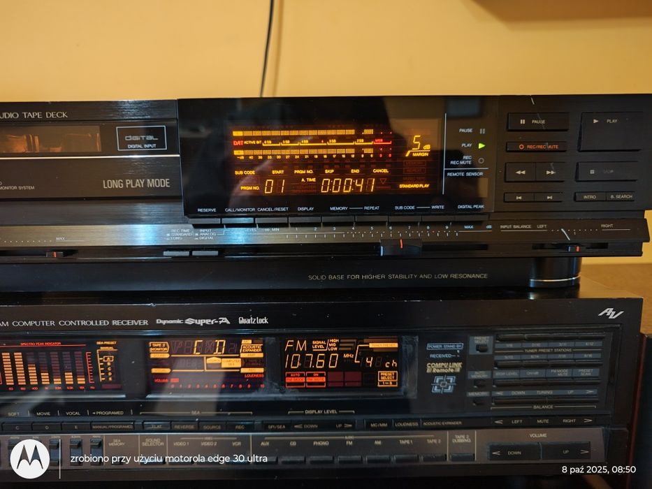 Magnetofon DAT JVC xd z1100 plus pilot zamiennik