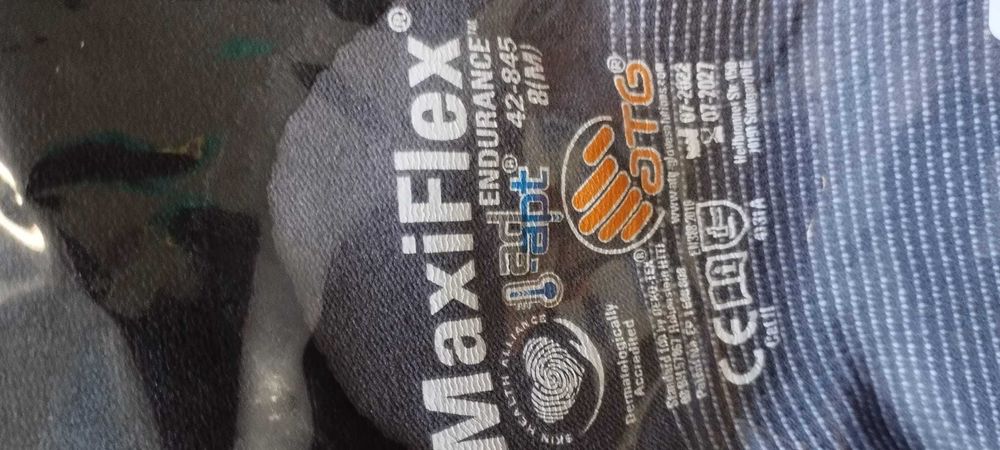 Luva Maxiflex Endurance para homem e mulher tamanho 8 (M)