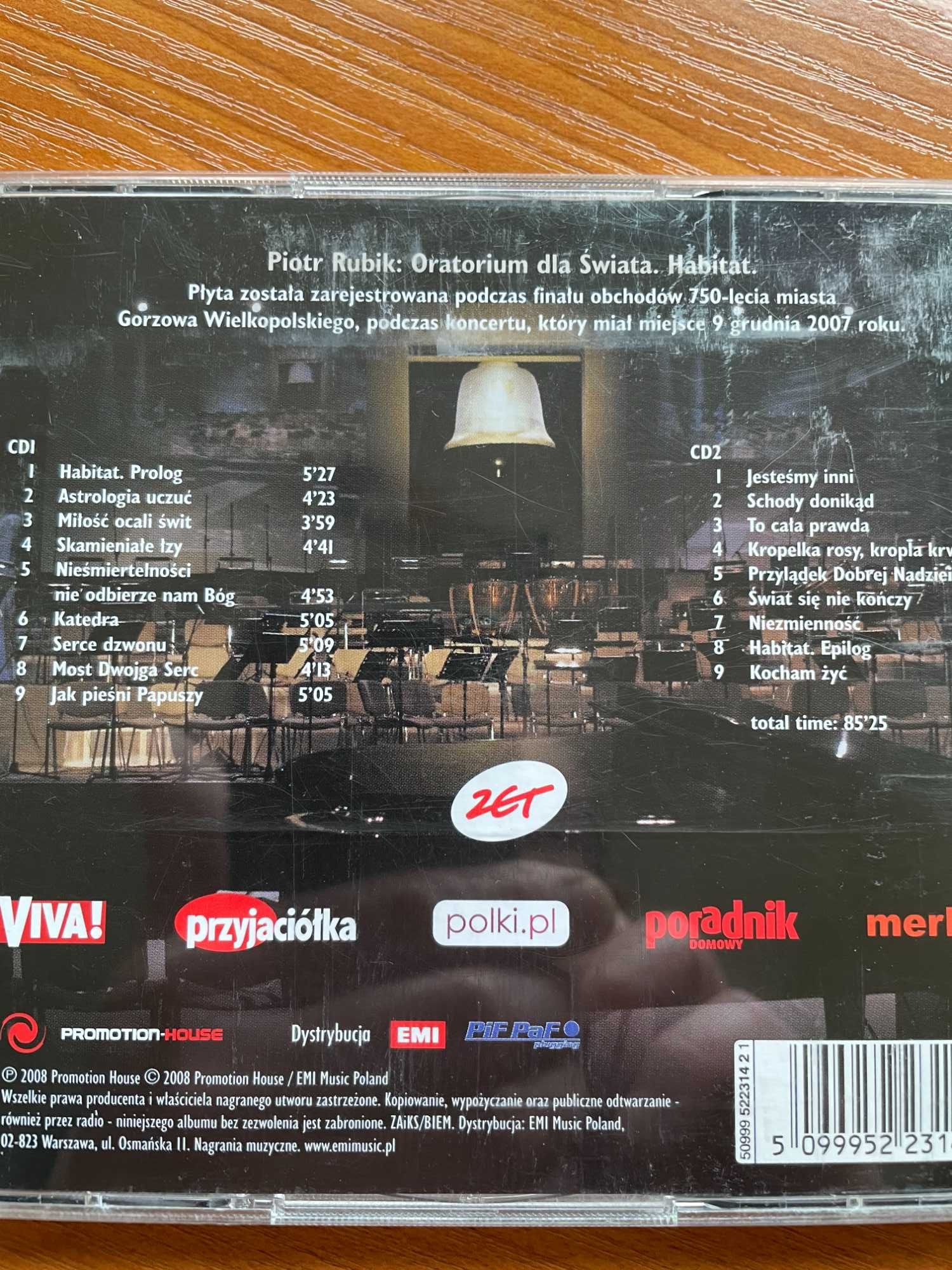 Habitat Piotra Rubika - album CD