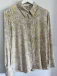 Camisa padrao serpente Mango