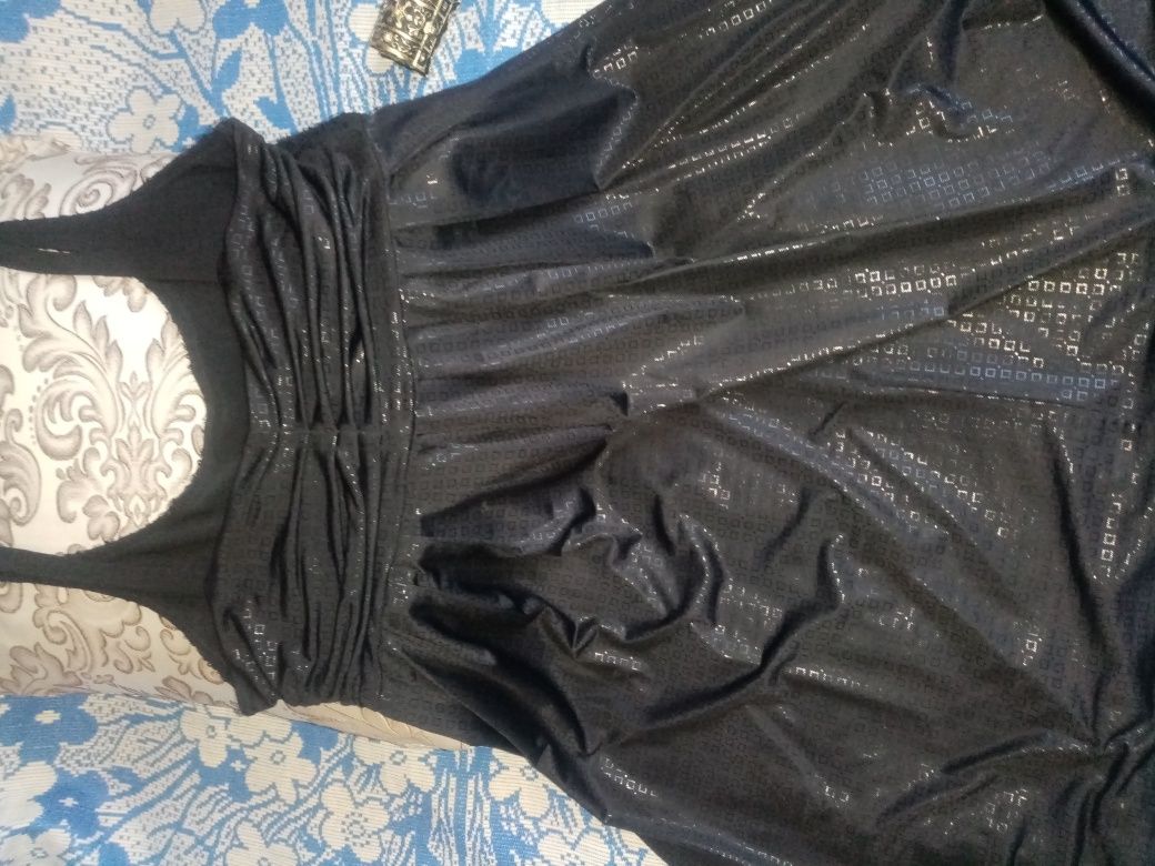 Коктейльна чорна сукня в стилi coco chanel