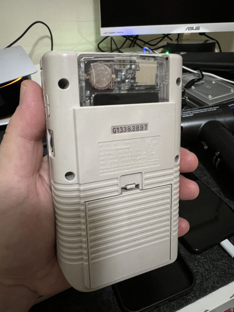 Gameboy Classic DMG restaurado.