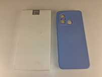 Y019 Etui Ochronne Silikonowe Xiaomi Redmi 12C 11A Niebieskie