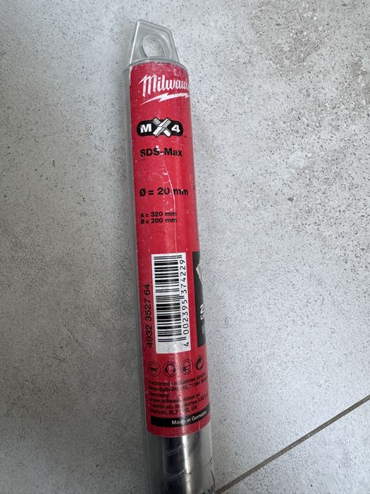 Milwaukee – Wiertło SDS-Max Ø 20 mm/320mm
