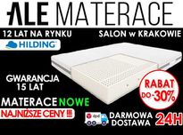Nowy Materac Lateksowy  HILDING Melody do -30% Wysyłka Gratis New
