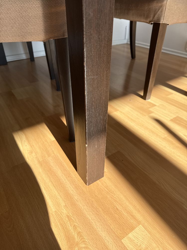 Ikea Stół  Bjursta i 4 krzesła Henriksdal