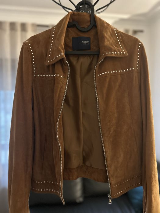 Blusão Gerry Urban em pele .