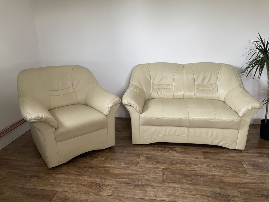 Kanapa 2 osobowa + fotel