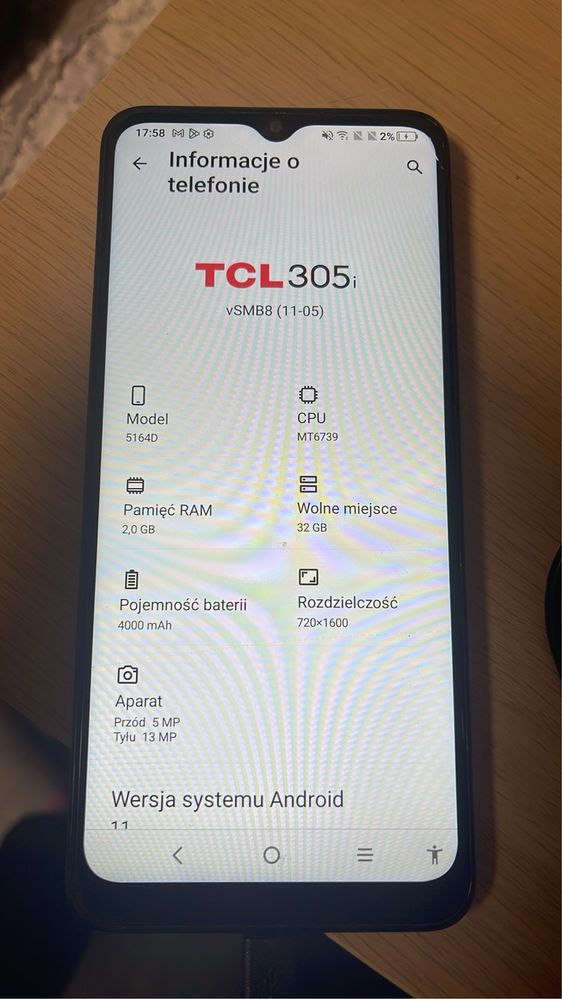 Smarfon TLC 305i