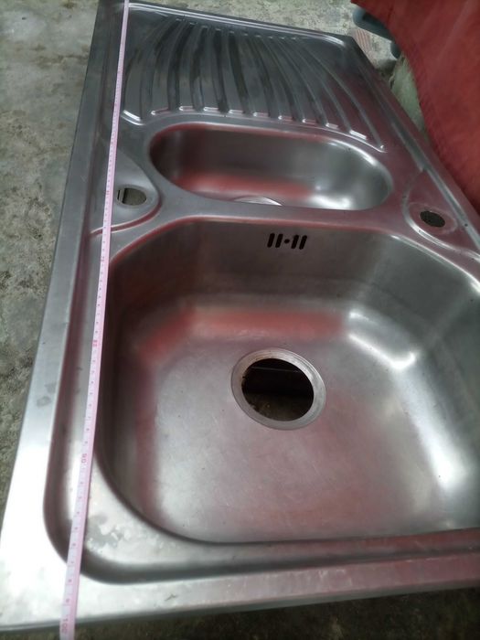 banca/pia lava loiça de cozinha em inox/marca FRANKE