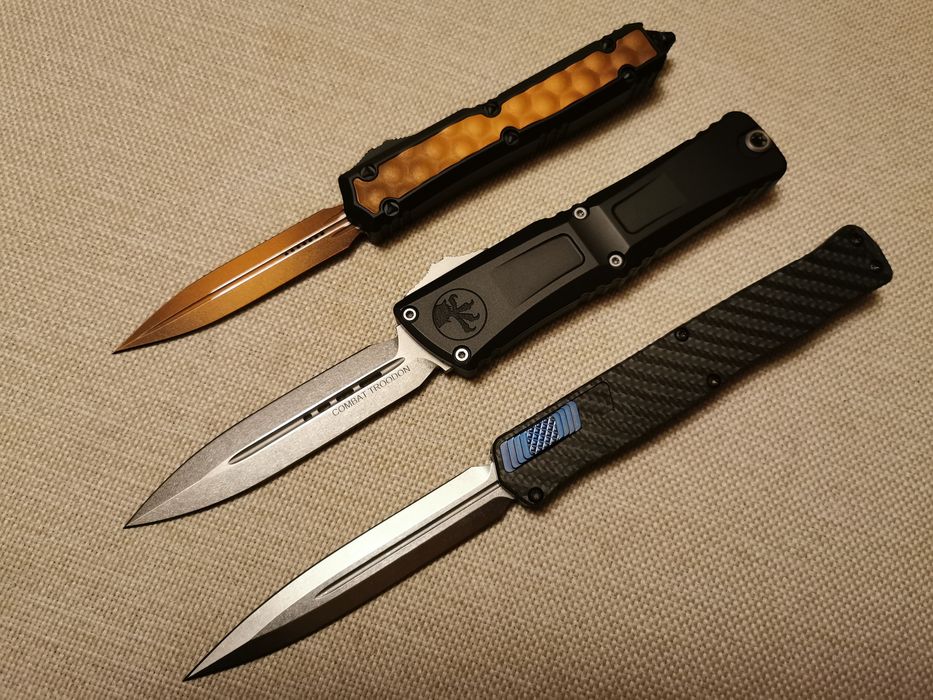 Combat Troodon D/E Gen III Stonewash Standard 1142-10 Microtech