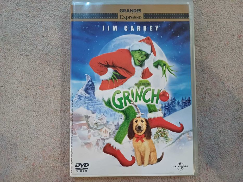DVD Grinch - How the Grinch Stole Christmas, de R Howard, c Jim Carrey