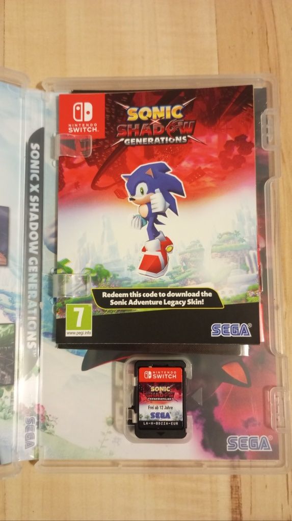 Sonic Shadow Generations gra Nintendo Switch