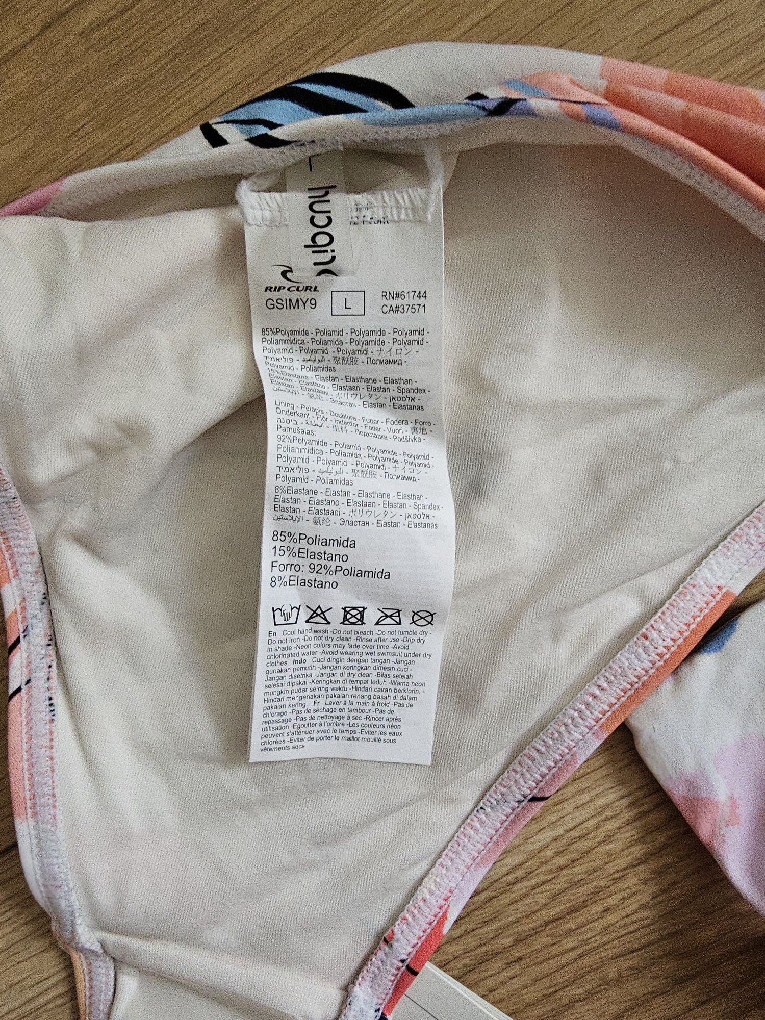 Dół od bikini Rip Curl rozmiar L Cheeky coverage