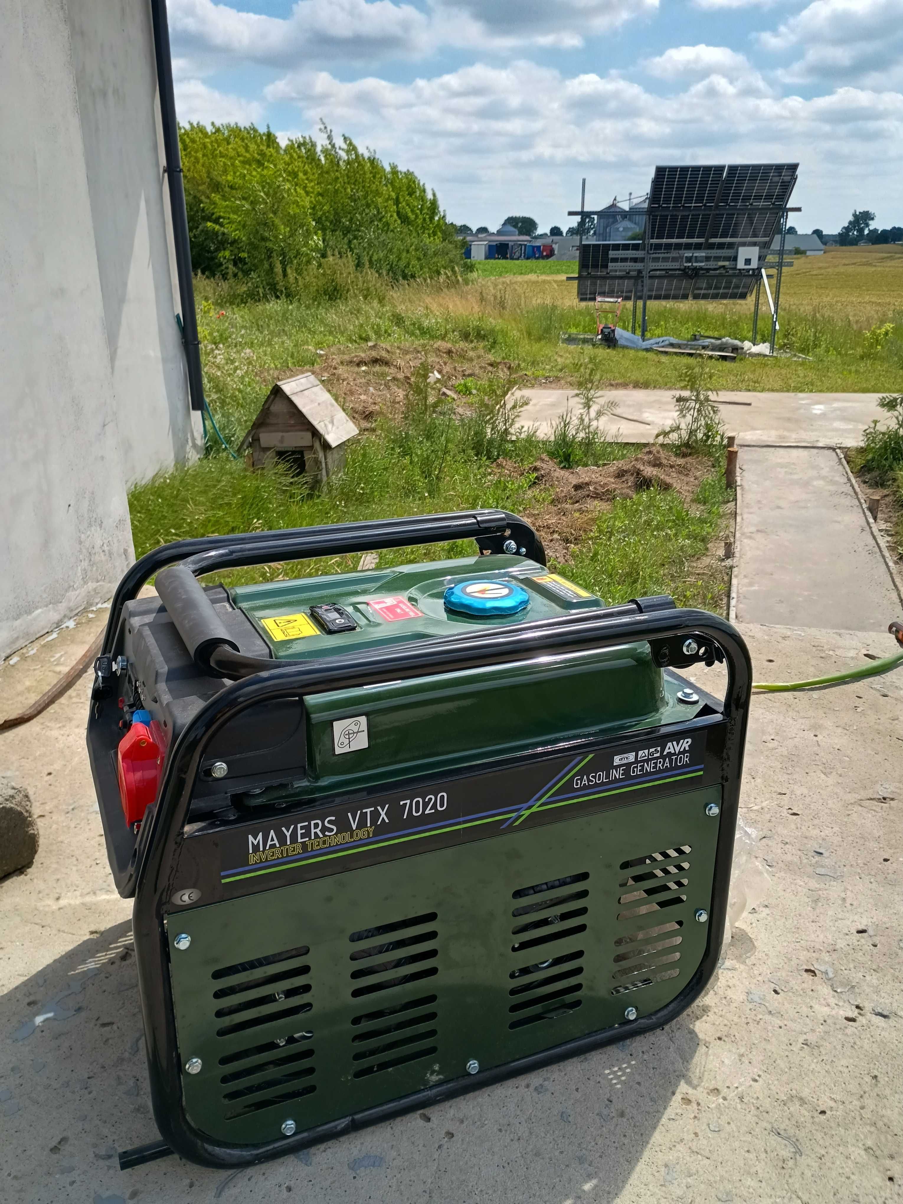 Agregat prądotwórczy MAYERS VTX 7020 7,2 KW