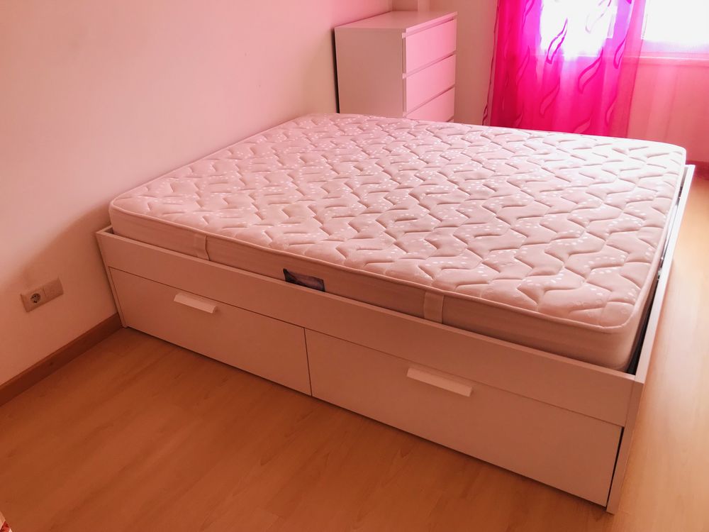 Cama+estrado+colchao