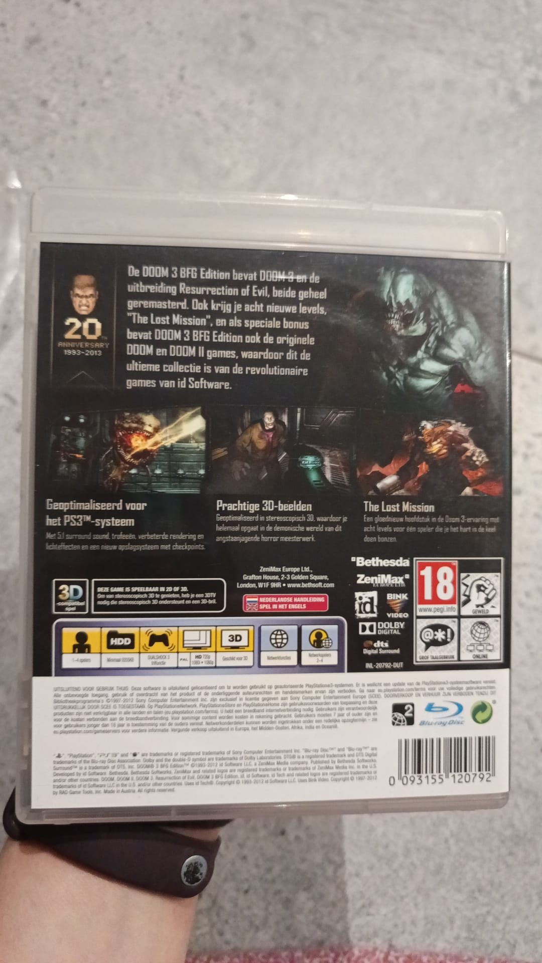 Doom 3 na PlayStation 3