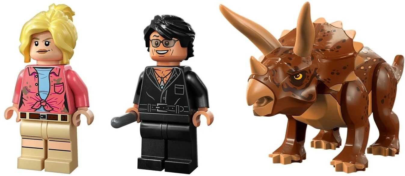 281EL. Klocki Badanie Triceratopsa do LEGO JURASSIC WORLD 76959