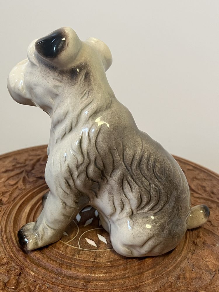 Figurka vintage pies piesek