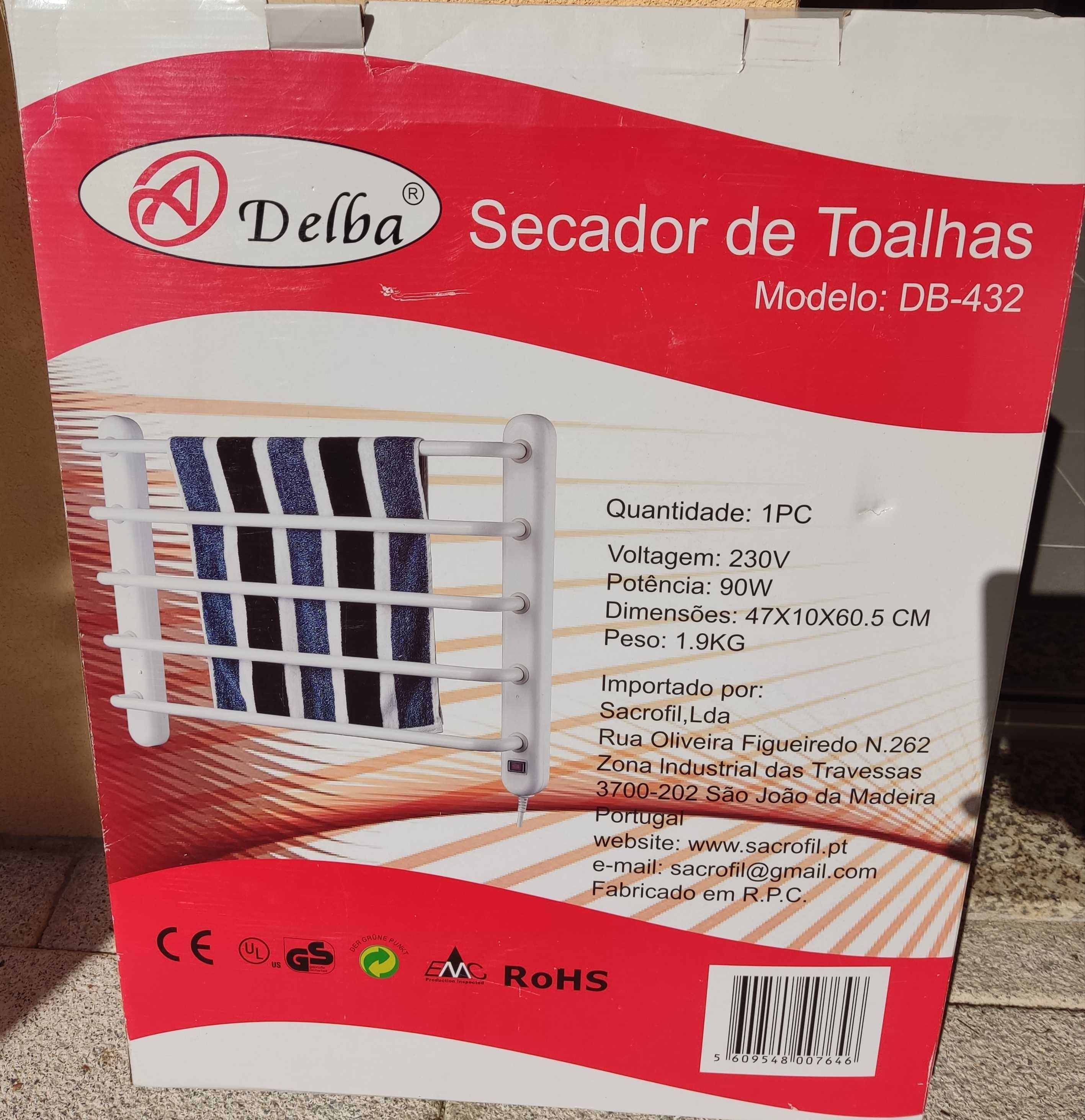 Secador de toalhas delba