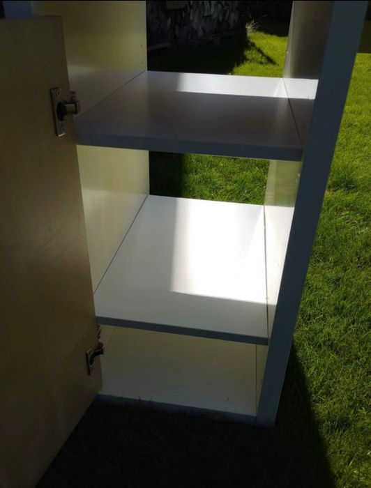 Biurko Micke Ikea z nadstawką