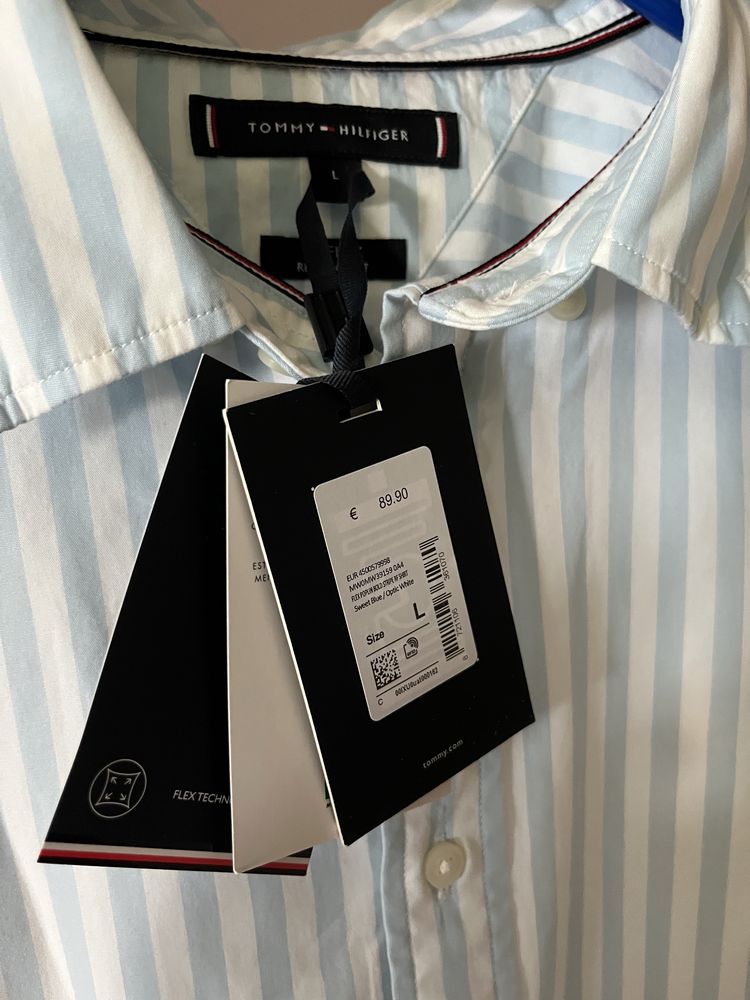 Camisa riscas Tommy Hilfiger