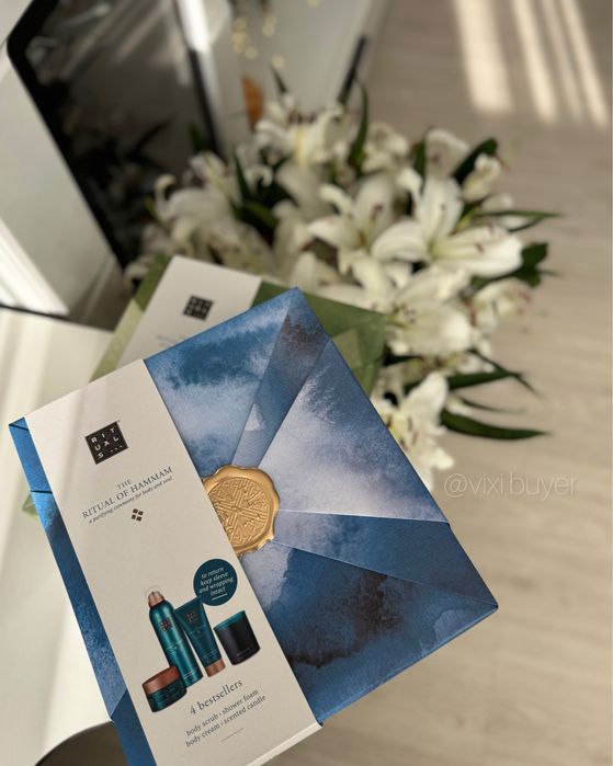 Подарунковий набір розмір M Rituals HAMMAM  та The ritual of Jing