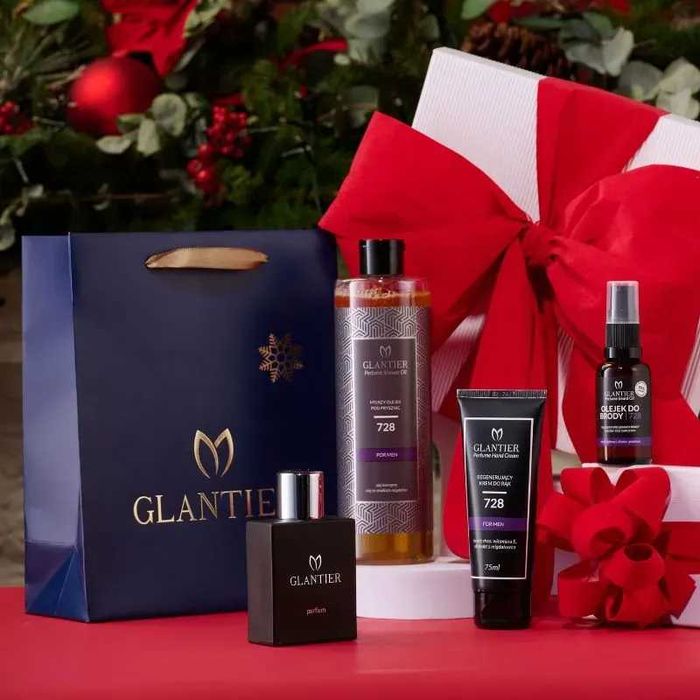 Zestawy prezentów kosmetyków filmy glantier