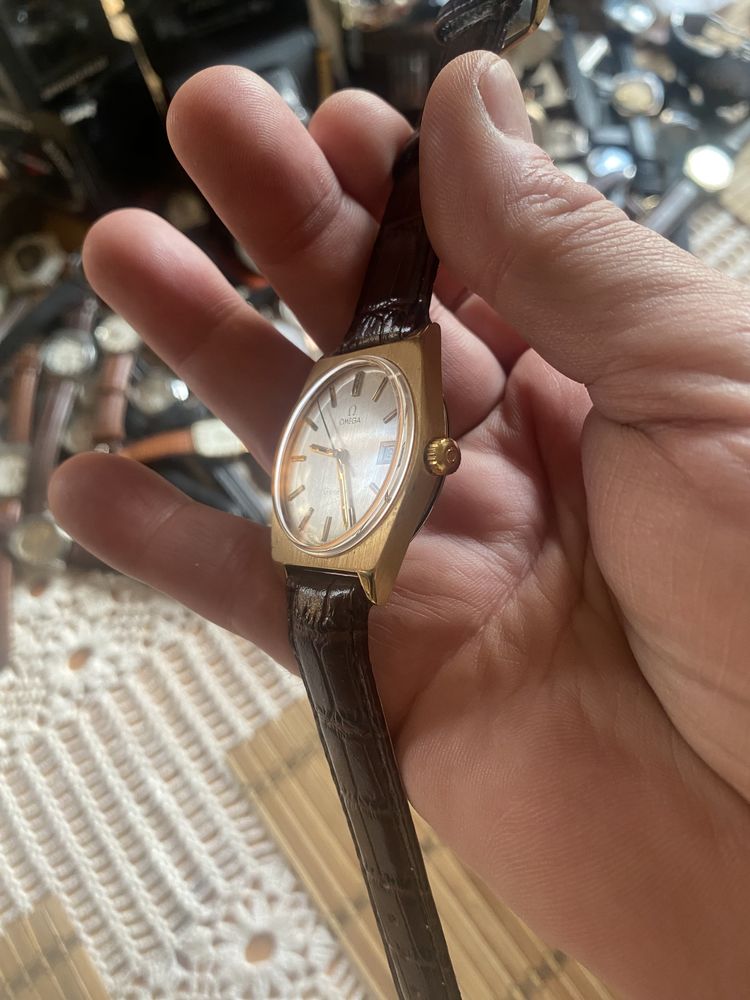 Omega Geneve pozlacana jak Nowa (New Old Stock)