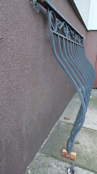 Barierka stalowa balkonowa balustrada taras balkon