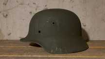 Oryginalny Niemiecki Hełm M40 Wehrmacht Waffen SS II Wojna