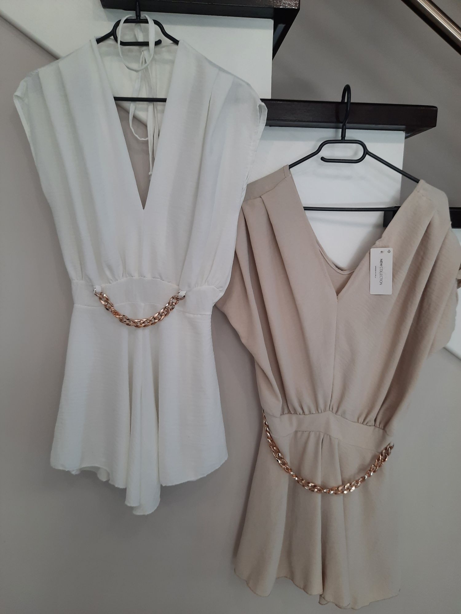 Super kombinezon włoski jak sukienka New Collection jakość premium
