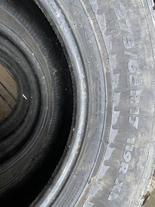 Продам шини зимові 275/65/17