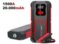 Booster Arranque Baterias 12V  1500A Power Bank USB 20.000 mAh (NOVO)