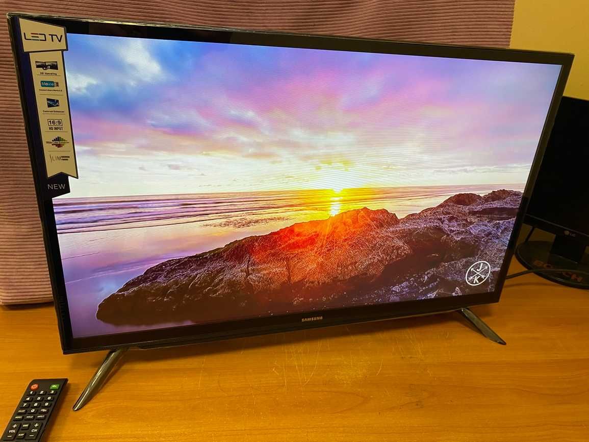 Тонкий 4К телевизор 32'' SmartTV Samsung Самсунг Wi-FI Т2 IPTV Корея