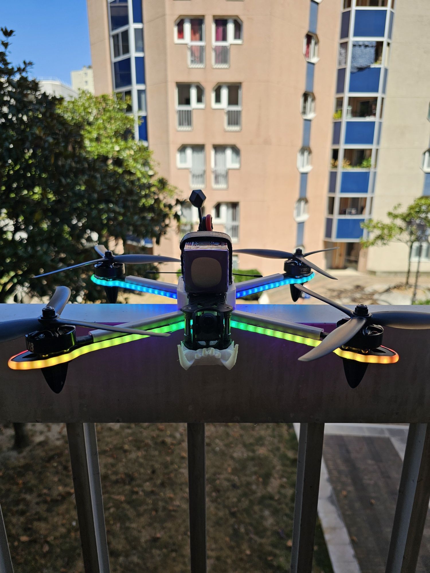 Mark IV 7" FPV — Потужний, VTX 3 Вт, RGB, готовий до польоту,