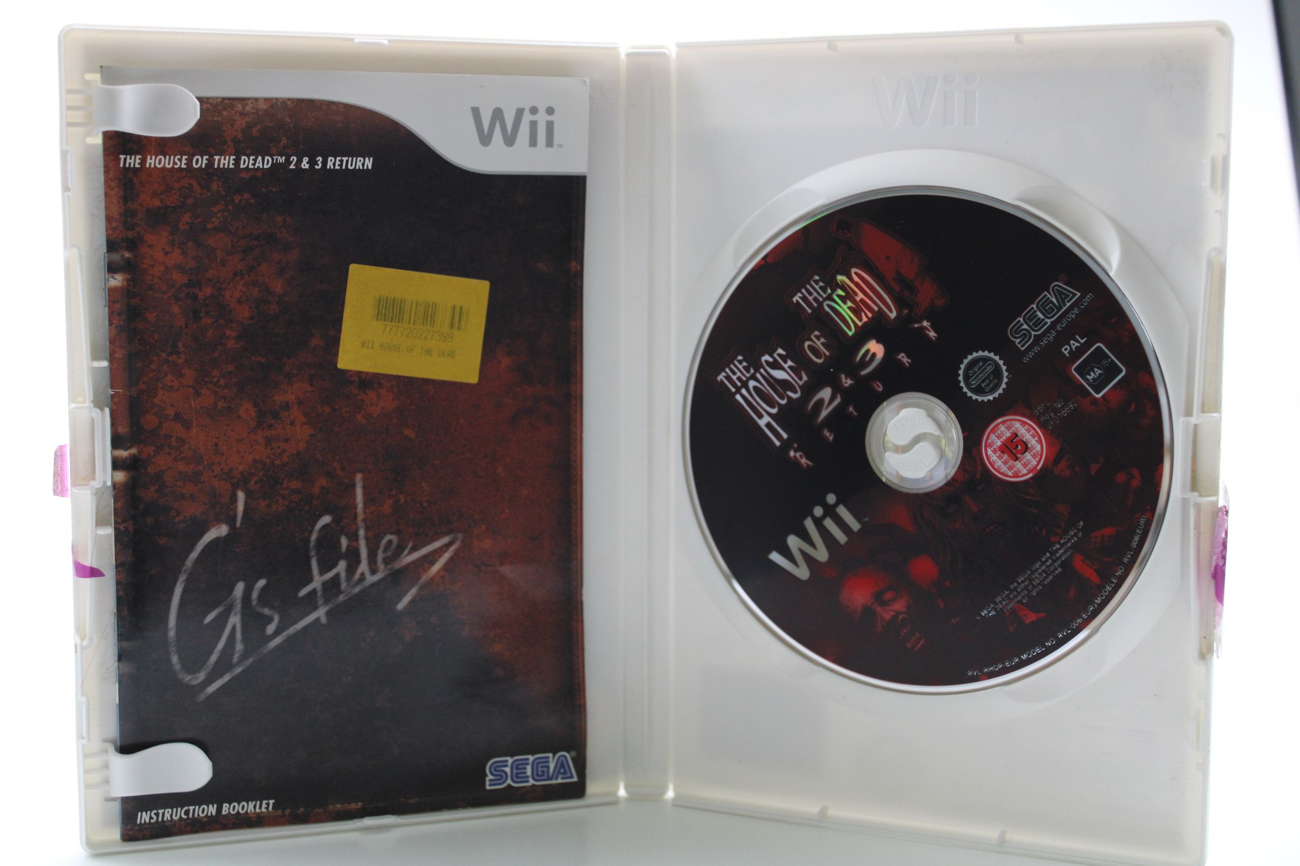 The House Of The Dead 2 & 3 Return Nintendo Wii