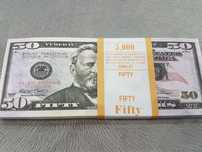 50 Dolarów USA plik 100szt. dwustronne edukacja, zabawa, gry, film